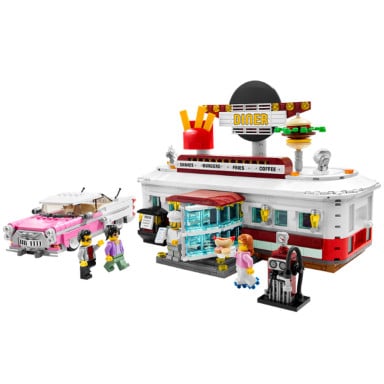 LEGO 910011 BrickLink Restauracja z lat pięćdziesiątych – zdjęcie