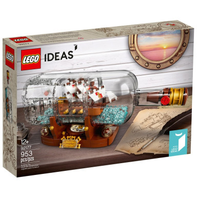 LEGO 92177 Ideas Statek w butelce – zdjęcie