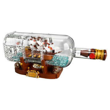 LEGO 92177 Ideas Statek w butelce – zdjęcie