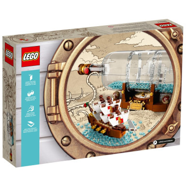 LEGO 92177 Ideas Statek w butelce – zdjęcie