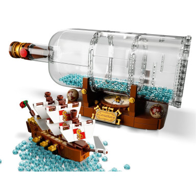 LEGO 92177 Ideas Statek w butelce – zdjęcie