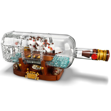 LEGO 92177 Ideas Statek w butelce – zdjęcie