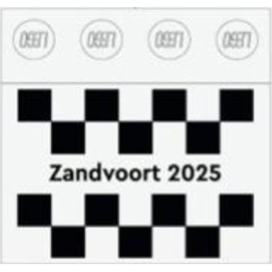 LEGO 6577685 Promotional 2025 Formula 1 Dutch Grand Prix Tile