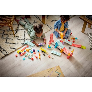 LEGO 10478 Duplo Kreatywne rampy 3 w 1 z pojazdami – zdjęcie