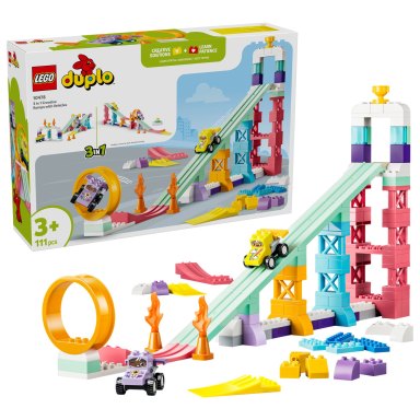 LEGO 10478 Duplo Kreatywne rampy 3 w 1 z pojazdami – zdjęcie