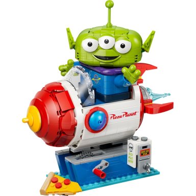 LEGO 43307 Toy Story Kosmita z bujaną rakietą Pizza Planet