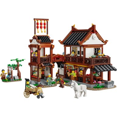 LEGO 80121 Chinese Traditional Festivals Stary zajazd