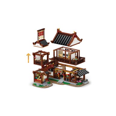 LEGO 80121 Chinese Traditional Festivals Stary zajazd – zdjęcie
