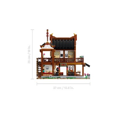 LEGO 80121 Chinese Traditional Festivals Stary zajazd – zdjęcie