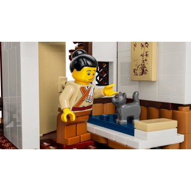 LEGO 80121 Chinese Traditional Festivals Stary zajazd – zdjęcie
