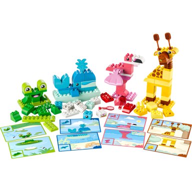 LEGO 10472 Duplo Gra w budowanie zwierzątek