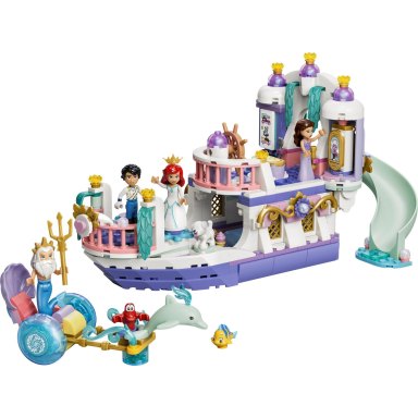 LEGO 43299 Disney Princess Królewska łódź weselna Arielki