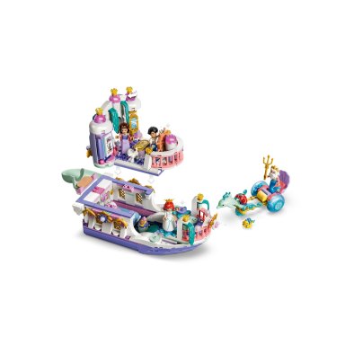 LEGO 43299 Disney Princess Królewska łódź weselna Arielki – zdjęcie