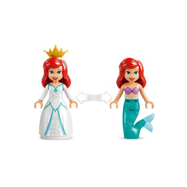 LEGO 43299 Disney Princess Królewska łódź weselna Arielki – zdjęcie