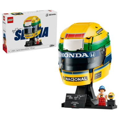 LEGO 43024 Editions Kask Ayrton Senna – zdjęcie