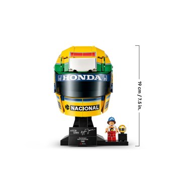 LEGO 43024 Editions Kask Ayrton Senna – zdjęcie