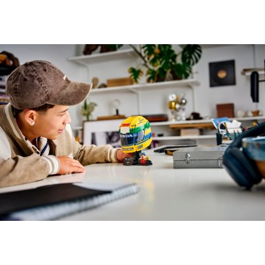 LEGO 43024 Editions Kask Ayrton Senna – zdjęcie