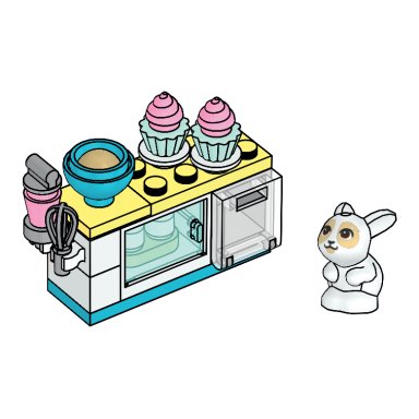 LEGO 562601 Friends Baking Set and Bunny