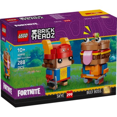 LEGO 40910 Brickheadz Mistrz Rzucania Mięsem i Podniebna – figurki – zdjęcie