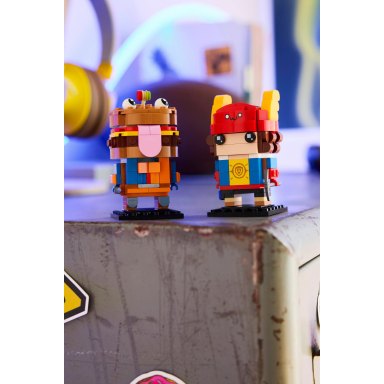 LEGO 40910 Brickheadz Mistrz Rzucania Mięsem i Podniebna – figurki – zdjęcie