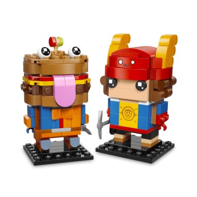 LEGO 40910 Brickheadz Mistrz Rzucania Mięsem i Podniebna – figurki