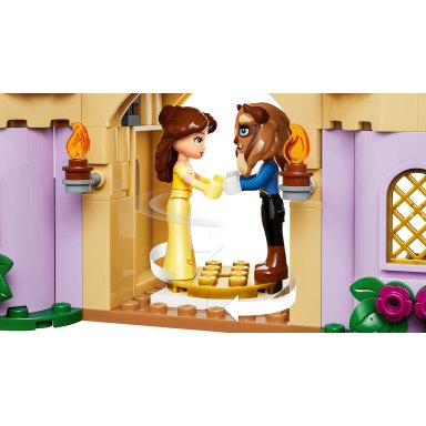LEGO 43289 Disney Princess Zaczarowany zamek Pięknej i Bestii – zdjęcie