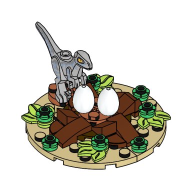 LEGO 122402 Jurassic World Beta and Nest
