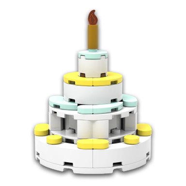 LEGO 6509762 Seasonal Birthday Cake
