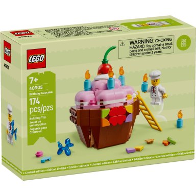 LEGO 40905 Seasonal Urodzinowa babeczka – zdjęcie