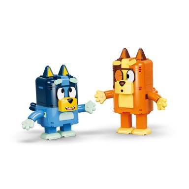 LEGO 11217 Bluey Rodzina Blue z klocków – zdjęcie