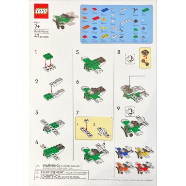 LEGO 6626057 City Bush Plane