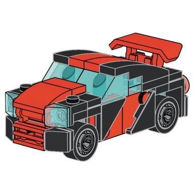 LEGO 951443 Creator 3-in-1 Car – zdjęcie