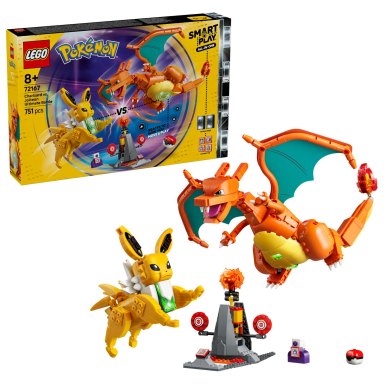 LEGO 72167 Pokémon SMART Play: Charizard kontra Jolteon — ostateczna bitwa – zdjęcie