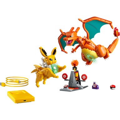 LEGO 72167 Pokémon SMART Play: Charizard kontra Jolteon — ostateczna bitwa
