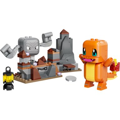 LEGO 72157 Pokémon SMART Play: Charmander i Geodude — starcie w jaskini