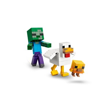 LEGO 21582 Minecraft Kurzy jeździec – zdjęcie
