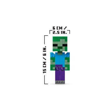 LEGO 21582 Minecraft Kurzy jeździec – zdjęcie