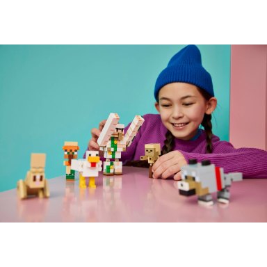LEGO 21592 Minecraft Atak kurzego jeźdźca na pustyni – zdjęcie