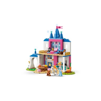LEGO 43283 Disney Princess Zamek Kopciuszka i jej zwierzęcych przyjaciół – zdjęcie