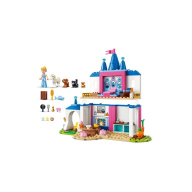 LEGO 43283 Disney Princess Zamek Kopciuszka i jej zwierzęcych przyjaciół – zdjęcie