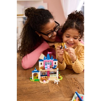 LEGO 43283 Disney Princess Zamek Kopciuszka i jej zwierzęcych przyjaciół – zdjęcie