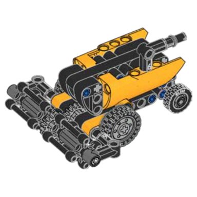LEGO 412502 Technic Combine Harvester