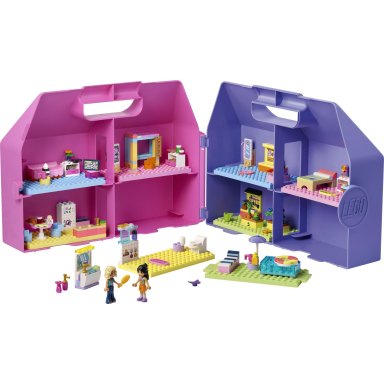 LEGO 42697 Friends Kreatywna walizka z domkiem dla lalek