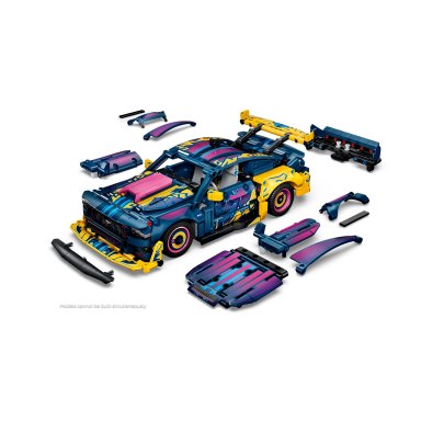 LEGO 42236 Technic Warsztat tuningowy: samochód Ford Mustang GT – zdjęcie