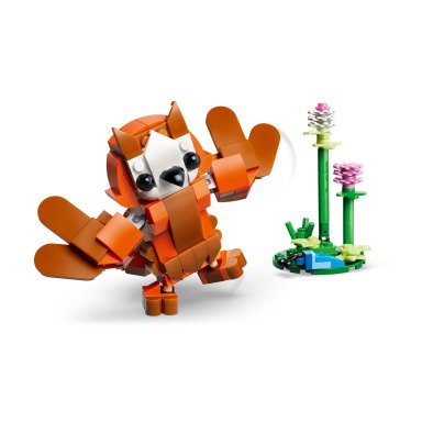 LEGO 31394 Creator 3-in-1 Urocze zwierzątka: Panda ruda – zdjęcie