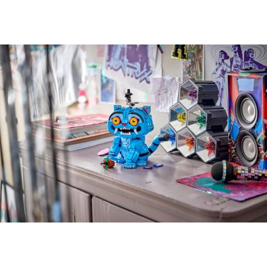 LEGO 72537 KPop Demon Hunters Tygrys Derpy i Sroka Sussie – zdjęcie