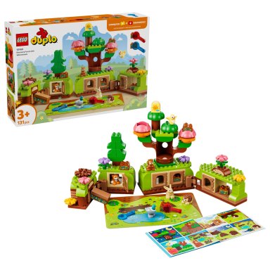 LEGO 10480 Duplo Las odkrywców z dzikimi zwierzętami – zdjęcie