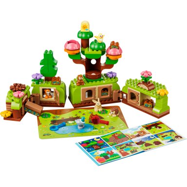 LEGO 10480 Duplo Las odkrywców z dzikimi zwierzętami