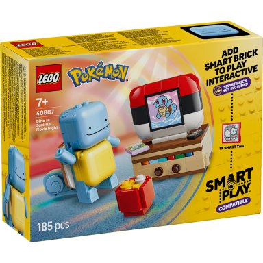 LEGO 40887 Pokémon SMART Play: Ditto jako Squirtle: maraton filmowy – zdjęcie