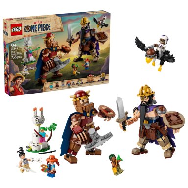 LEGO 75644 One Piece Dorry kontra Brogy — Giganci z Little Garden – zdjęcie